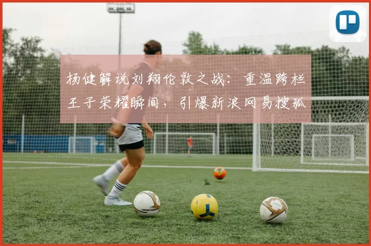 杨健解说刘翔伦敦之战:重温跨栏王子荣耀瞬间,引爆新浪网易搜狐铁杆迷