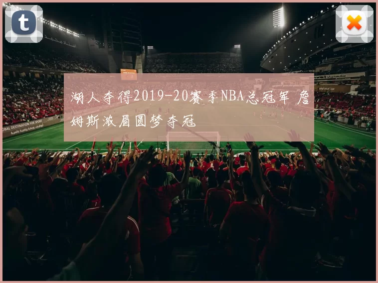 湖人夺得2019-20赛季NBA总冠军 詹姆斯浓眉圆梦夺冠